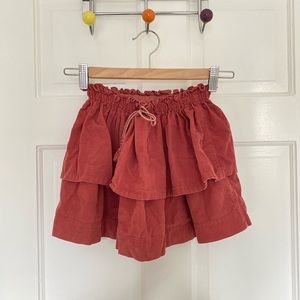 Old pink corduroy skirt sz6